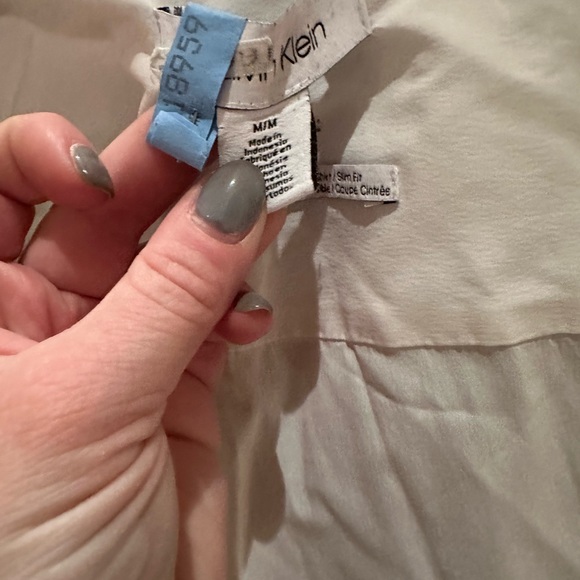 Calvin Klein men’s button down white shirt - Picture 5 of 6